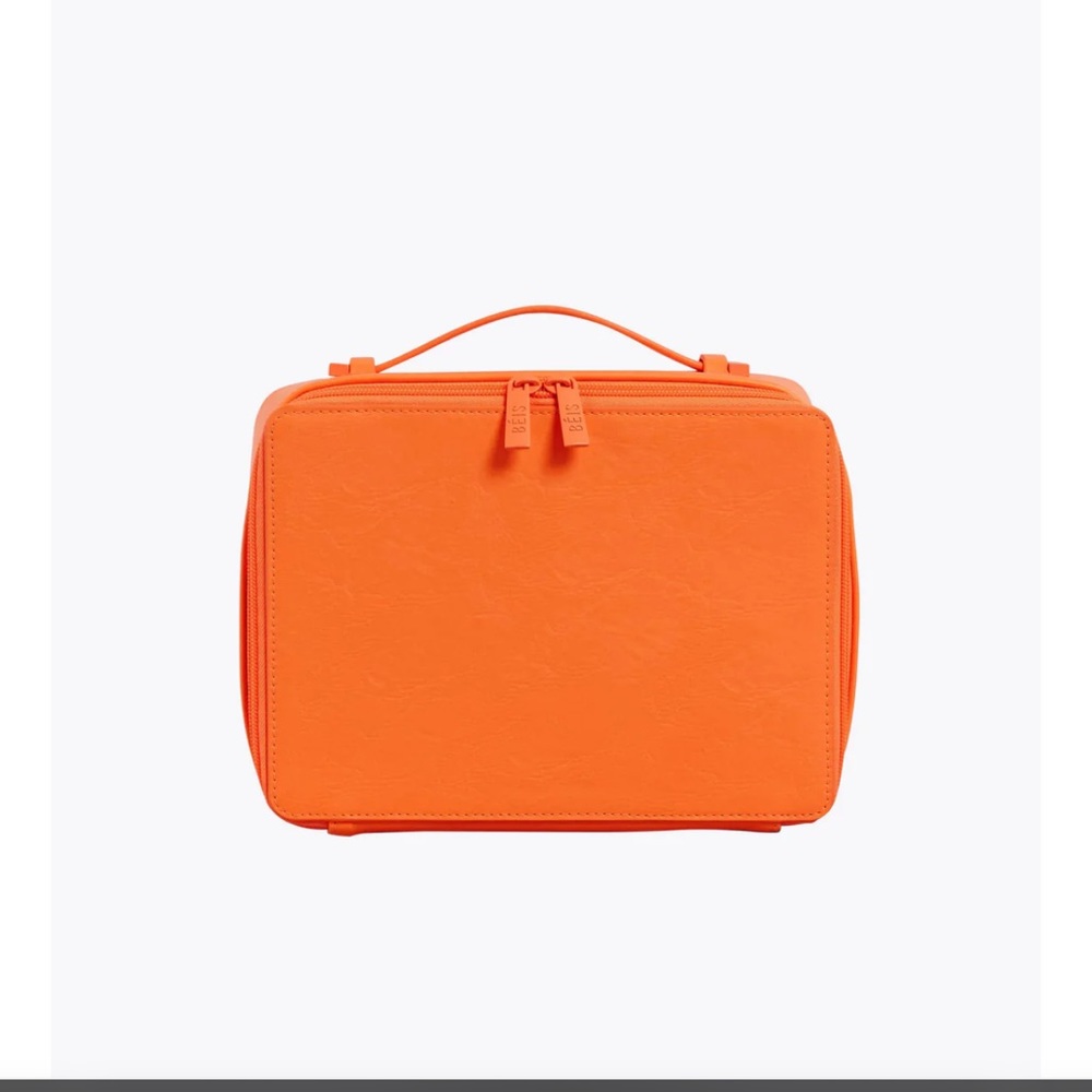 BEIS THE COSMETIC CASE IN CREAMSICLE